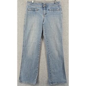 Vtg‎ i.e. Relaxed Women's 34x30 Jeans Straight Denim Light Wash Mid Rise Y2K